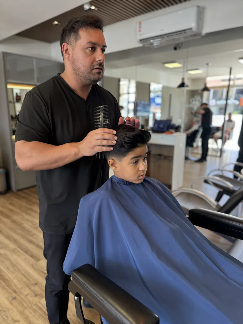 Barbearia Trindade — acabamento